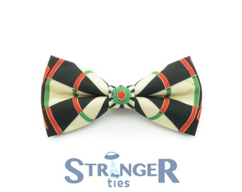 Dart Board Themed Bowtie | Mens Bowtie | 180 | Darts Board | Bullseye | Fun Formal Bowtie | Cruise Bowtie | Sports Bowtie |