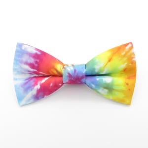 Tie Dye Bowtie - Tie-die Pattern | Hippy 60's Inspired Bow tie | Mens Bowties | Boys Bowties |