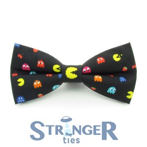 Retro Arcade Bowtie & Cufflinks - Retro Game Bowtie | Mens Bowties | Unusual Bowties | Boys Bowtie | 8 bit | Fun bowtie by Stranger Ties