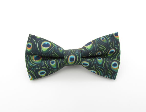 peacock bowties