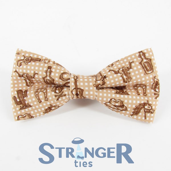 Western Bow Tie - Etsy