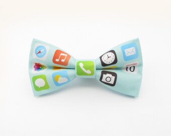 Mobile App Themenfliege - I-Bowtie | Social Media Fliege | Herren Fliegen | Technik | Telefon | Jungen Fliegen | Lustige Fliege von Stranger Ties