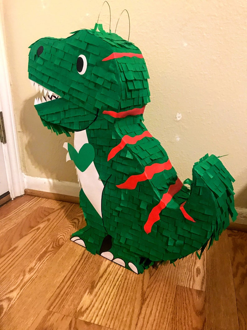 21 TREX Dinosaur pinata / Personalize colors Etsy