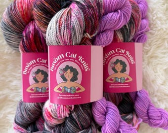 EERIE Plump Sock Set Hand Dyed Yarn