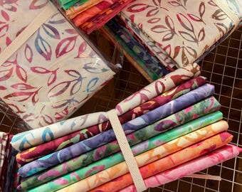 A New Day Expression Batiks Fat Quarter and Half Yard Bundles Riley Blake