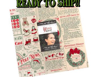 Holiday Cheer Layer Cake Moda 10” Stacy Lest Hsu