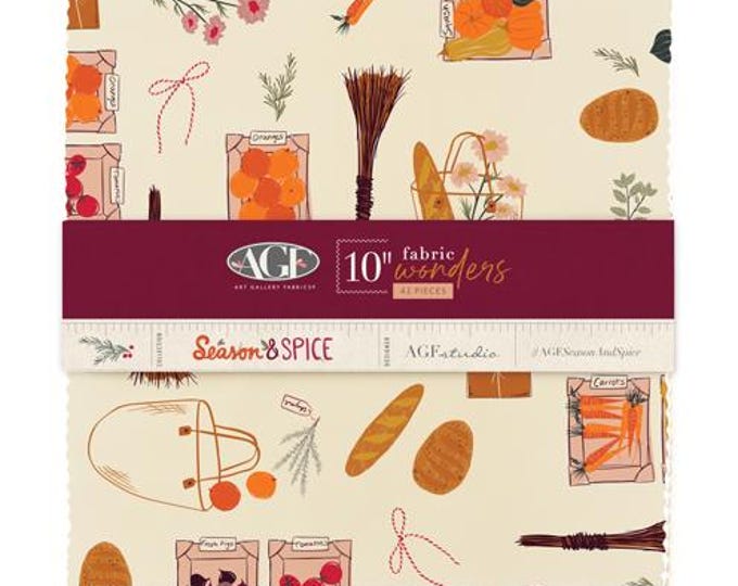 Featured listing image: Season & Spice AGF Wonders Layer Cake 10" Squares (42 Pcs)