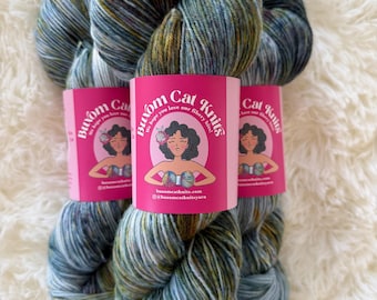 Granite Tough Sock Yarn Hand Dyed