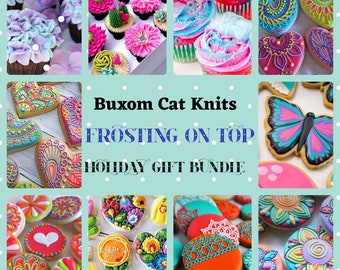 Frosting On Top / Holiday Countdown Gift Bundle / Mini Skeins / Advent