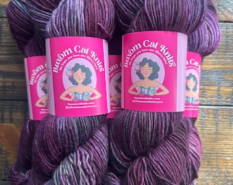 REBEL DK Single Ply Hand Dyed Yarn Superwash Merino