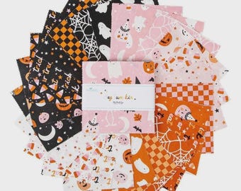 Hey Pumpkin 5” Squares Stacker Charm Riley Blake