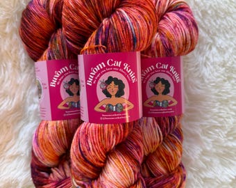 Crisp Fall Family Sock Hand Dyed Yarn