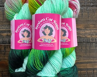 HOT SPRINGS Family Sock 4ply Hand Dyed Yarn, Indie Dyed, Socks, Sweaters, Shawls