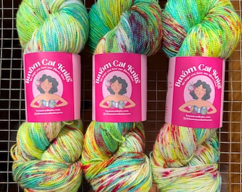 Ecto Plump Sock 2ply Hand Dyed Yarn