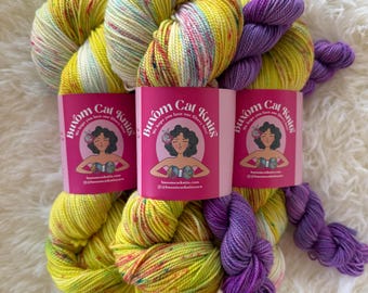 Sugar Plump Sock Set Hand Dyed Yarn