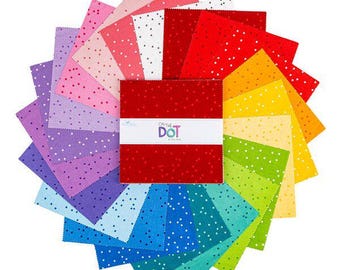 On The Dot Stacker: Riley Blake 10" Layer Cake, 42 Pcs