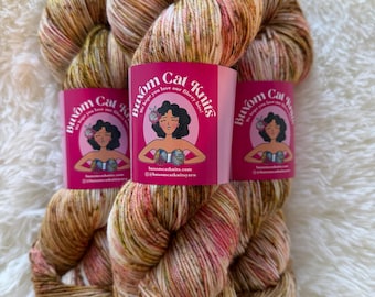 Sweet Chai Family Sock Yarn Hand Dyed