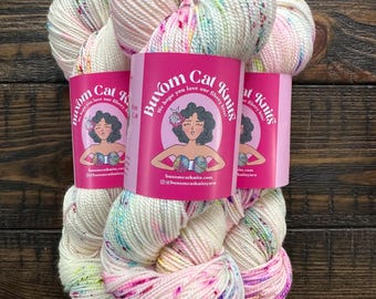 FOLLY Plump Sock 2ply Hand Dyed Yarn, Indie Dyed, Socks, Sweaters, Shawls