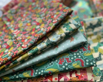 Festive Fair by Liberty of London for Riley Blake Fabrics Curated Half Yard Bundle Sale Clearance Destash