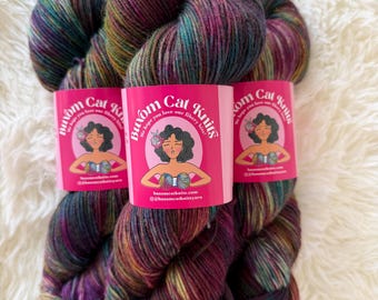 Siren Princess Tough Sock Yarn Hand Dyed