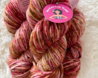 Maple Cream Big Super Bulky Hand Dyed Yarn 150 Grams