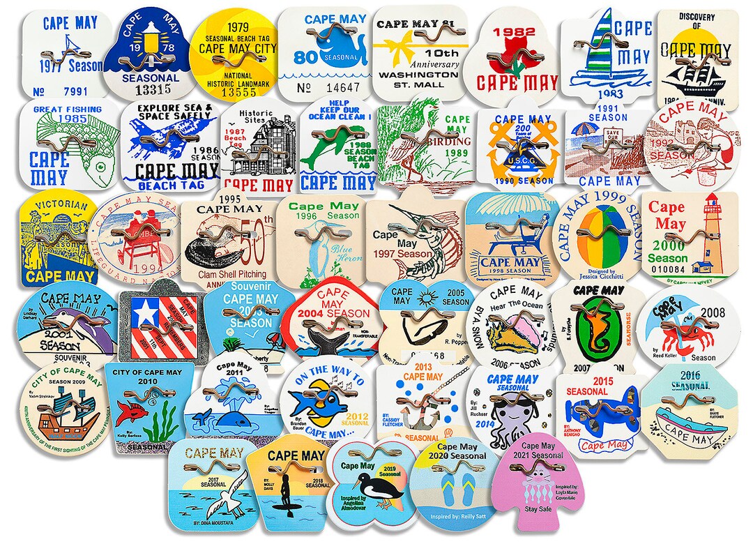 Beach Tags of Cape May, NJ. 904 Etsy