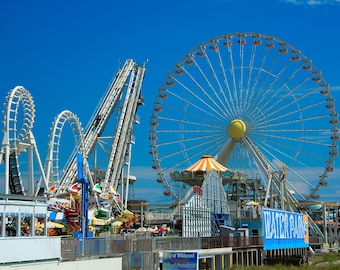 New Jersey Shore, Beach Art, Photographic art print Wildwood, NJ #100802