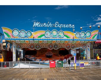 New Jersey Shore, Beach Art, Photographic art print Wildwood, NJ (801)