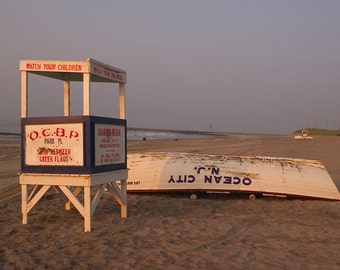 New Jersey Shore, Beach Art, Photographic art print Ocean City, NJ (010)