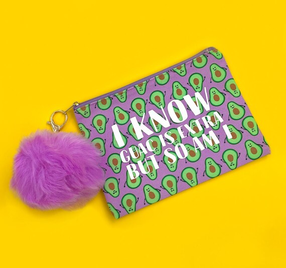 OMG Adorable Avocado Cosmetic Bag 