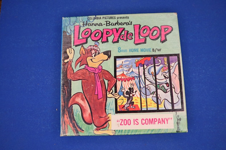 Loopy The Loop Vintage Hanna-barbera's Loopy De Loop 8mm Home Movie