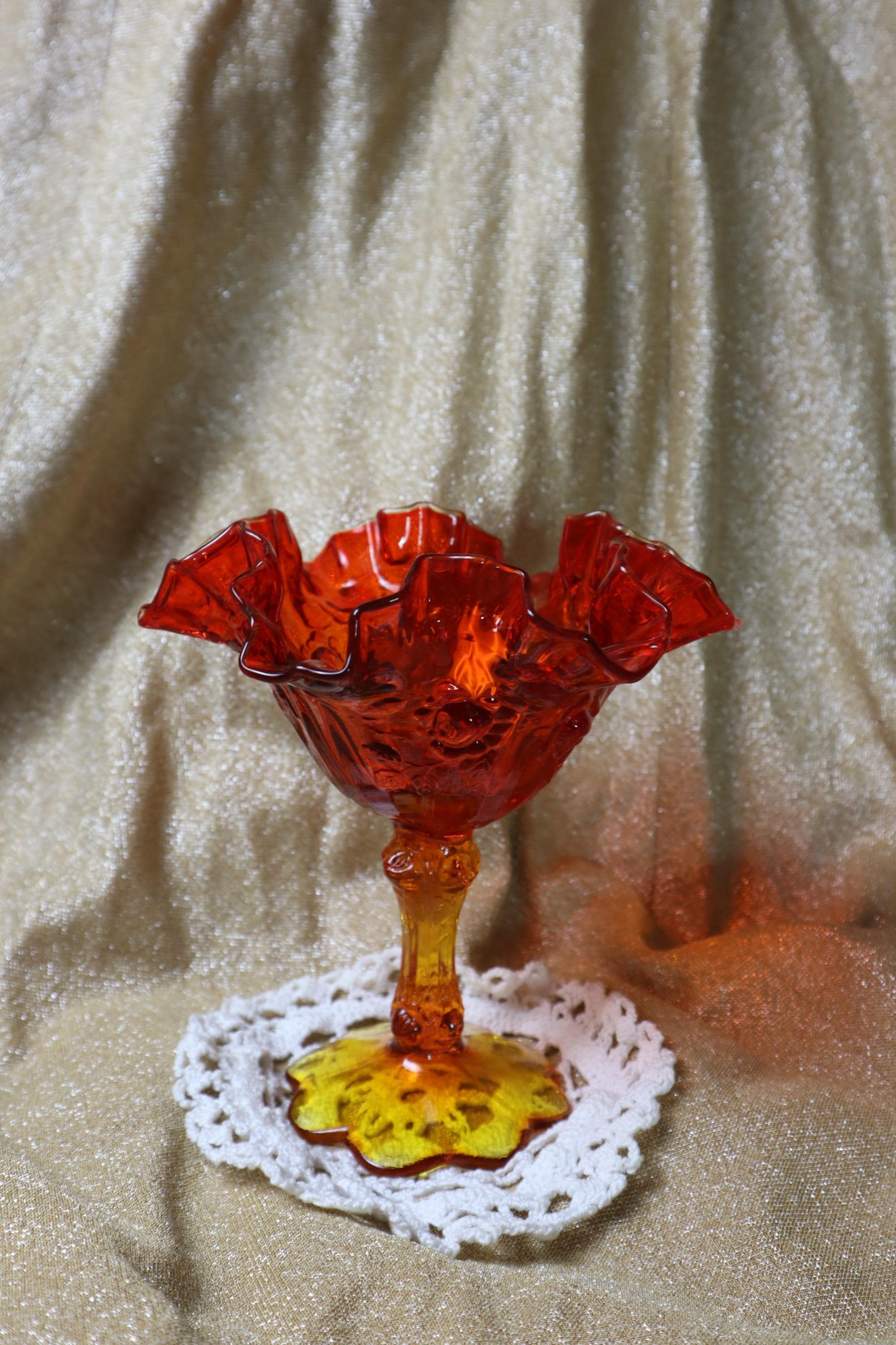 Fenton Candy Dish - Etsy