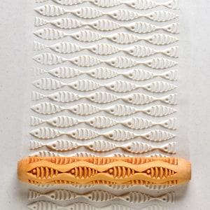 Rouleau à main pour poterie HR-043 - Sardine Marine