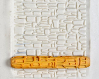 HR-054 Pottery Hand Roller - Stone Wall