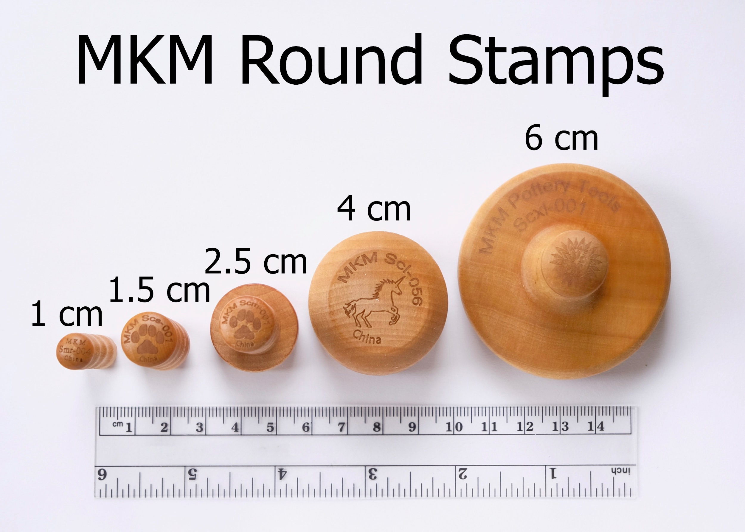 MKM Medium Round Stamp Common Milkweed SCM-246 – The Potter's Center