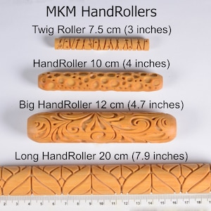 BHR-020 Big Pottery Hand Roller Big Wave image 4