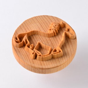 Scxl-033 Extra Large Round Stamp - Running Horse