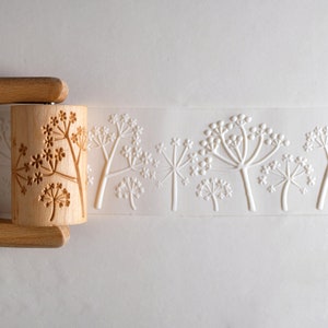 RL-042 Large Handle Roller - Prairie Flowers