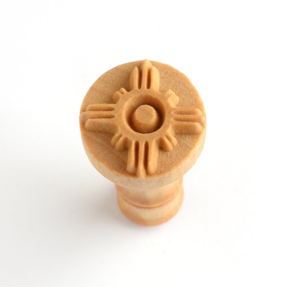 MKM Pottery Tools Ton-Stempel – 4 Stück, Scm-121 Spiral #2, Je Ca. 2,5 X 2,5 Cm, Für Keramik & Töpferprojekte