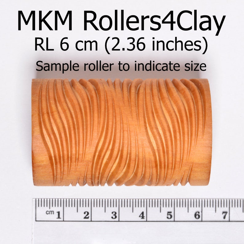 RL-016 Large Pottery Handle Roller Slalom image 3