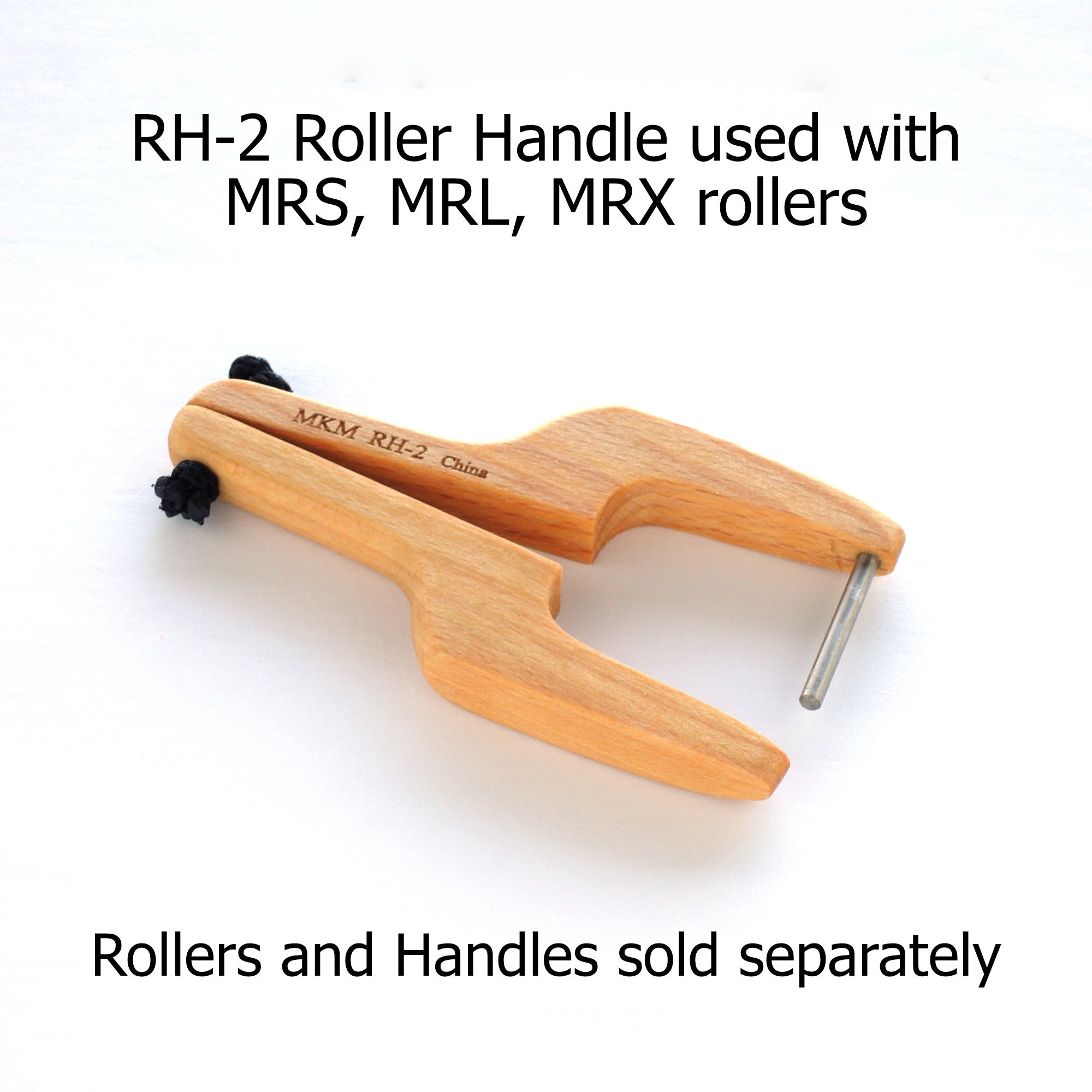 BHR-046 Big Pottery Hand Roller Flowers 