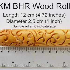 BHR-020 Big Pottery Hand Roller Big Wave image 3