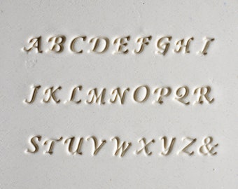 Lucida Upper Case Font Set / Alphabet Letters