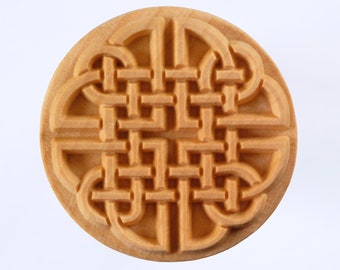 Scxl-015 Extra Large Round Stamp - Celtic Knot