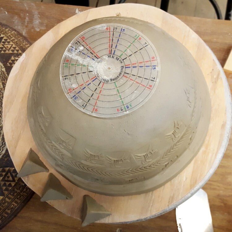 MKM Pottery Tools Deko-Scheibe Für Ton – 4 Inch, Mit Teilungs-Markierungen