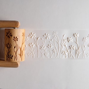 RL-040 Large Handle Roller - Wild Flowers