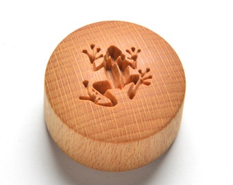 CT-006 Curve Top Stamp - Frog