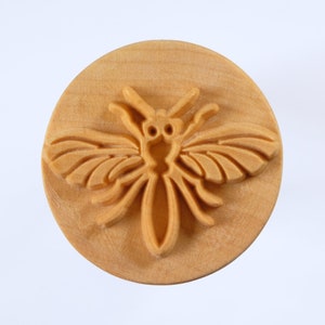 Scxl-023 Extra Large Round Stamp - Honey Bee