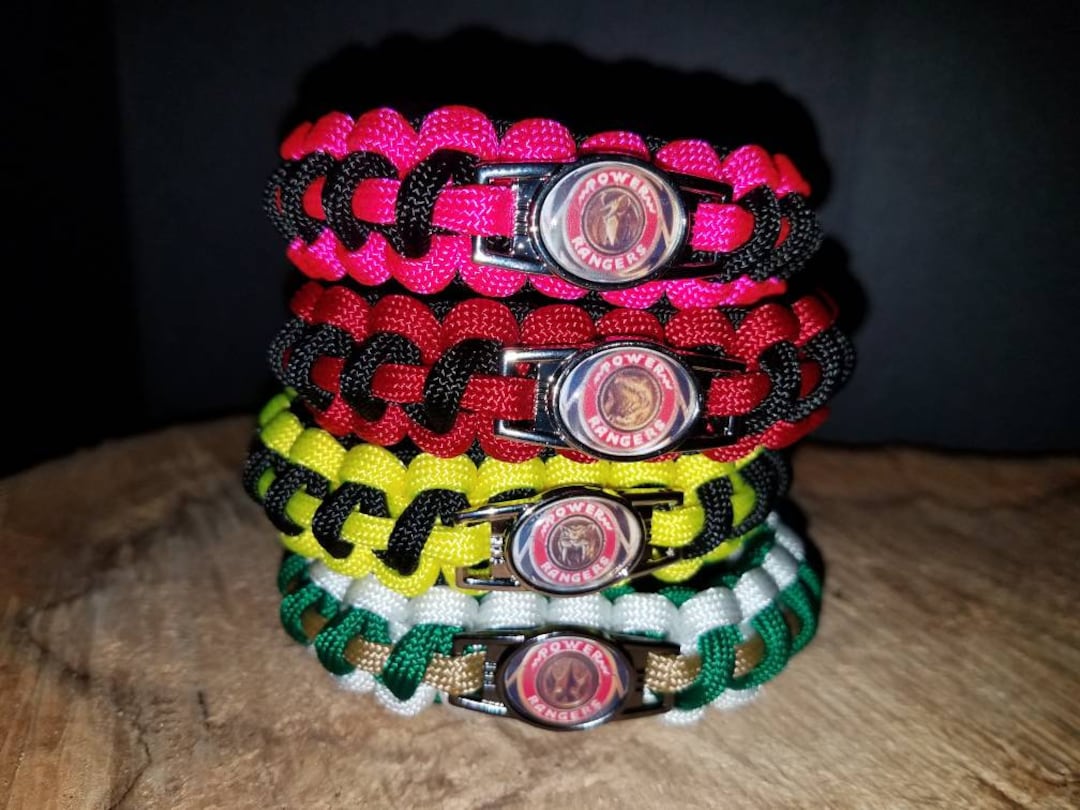 1 - Shattered Grid Mighty Morphin Power Ranger 550 Paracord