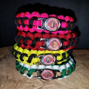 1 - Shattered Grid Mighty Morphin Power Ranger 550 paracord bracelet MMPR